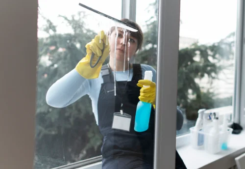 Nettoyage de vitres intérieures et extérieures à Chamousset